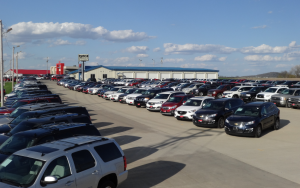 Used Chevy Dealer lot near Dubuque