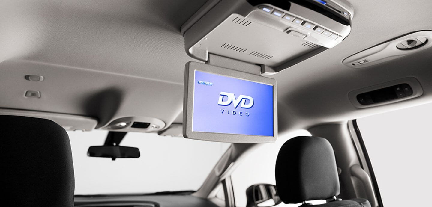 Chrysler Voyager DVD screen