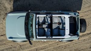 ford bronco aerial view