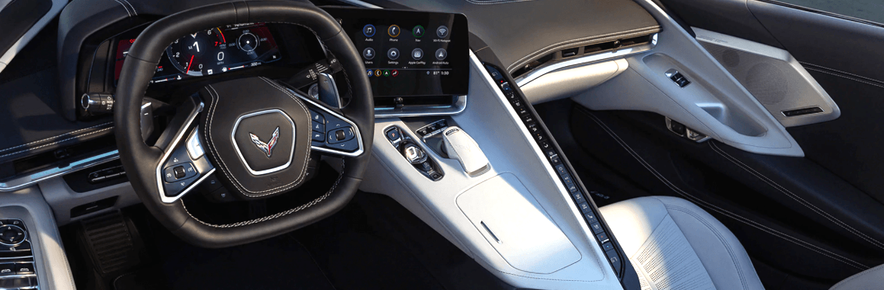 2022 Corvette interior