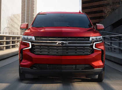 red Tahoe front end