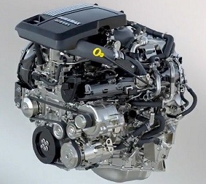 3.0 liter Duramax engine