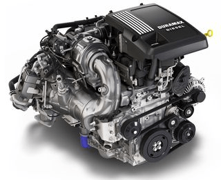 three liter Duramax diesel engine available in the new Chevy Suburban