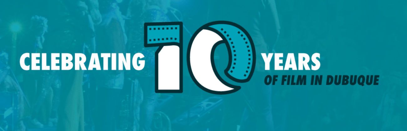 10 year anniversary banner for Julien Film Fest