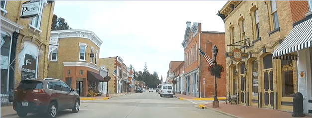 Downtown Shullsburg Wisconsin