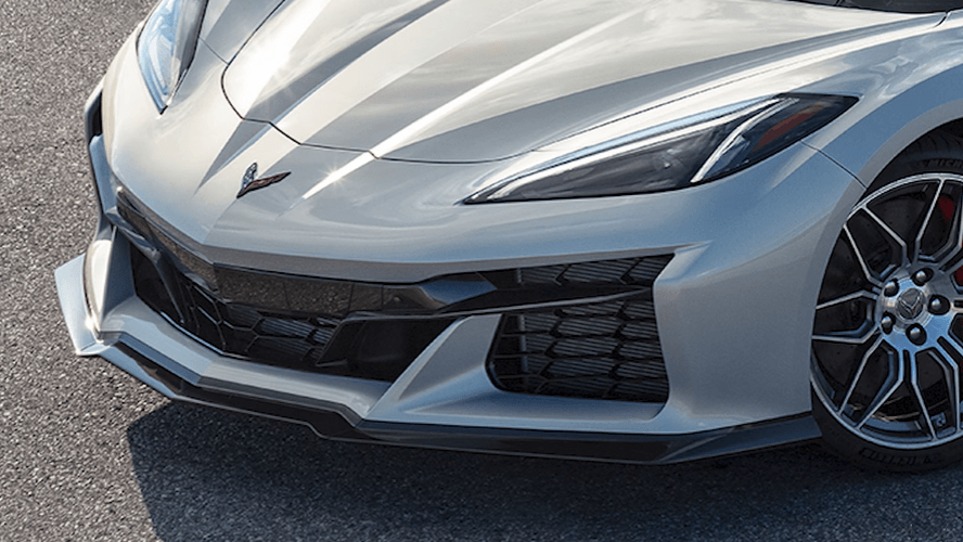 C8 Corvette Z06 front fascia