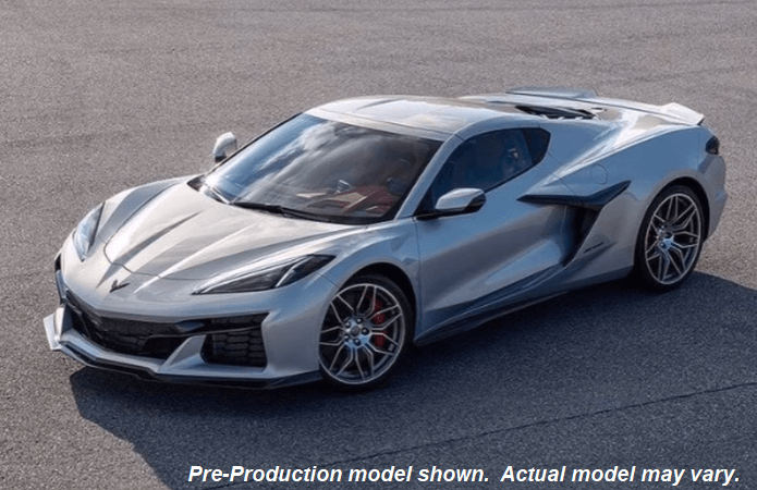 2023 Corvette Z06 pre-production model