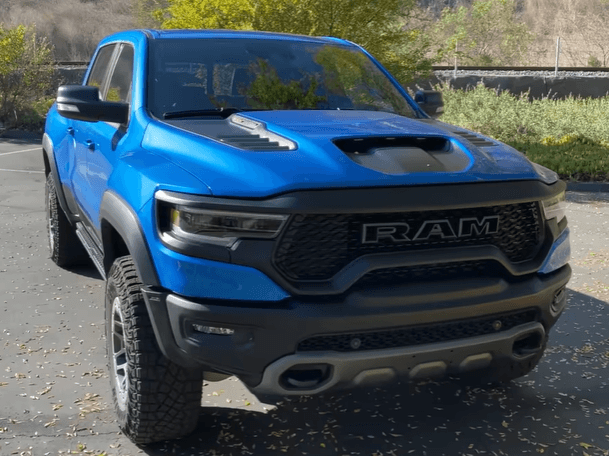 blue Ram 1500 TRX