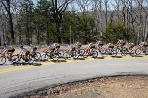 Project Echelon racers riding bikes