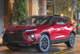 2023 Chevy Blazer in radiant red