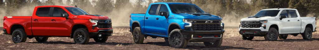 New Chevrolet Silverados near Clinton Iowa