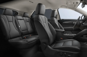 New Buick Envision with dark colored interior