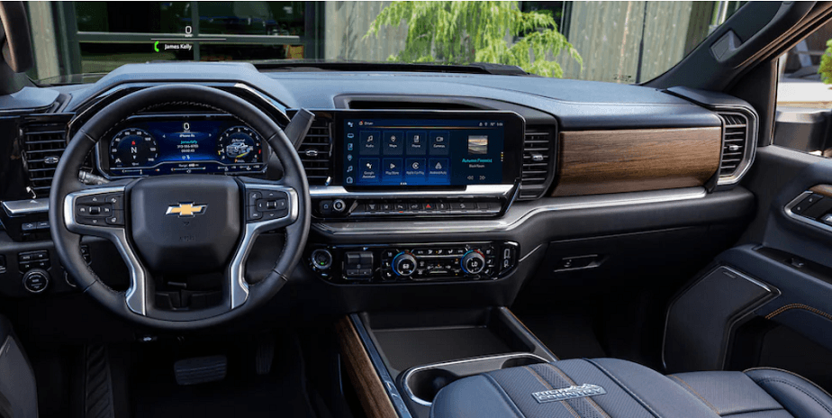 2024 Chevy HD interior