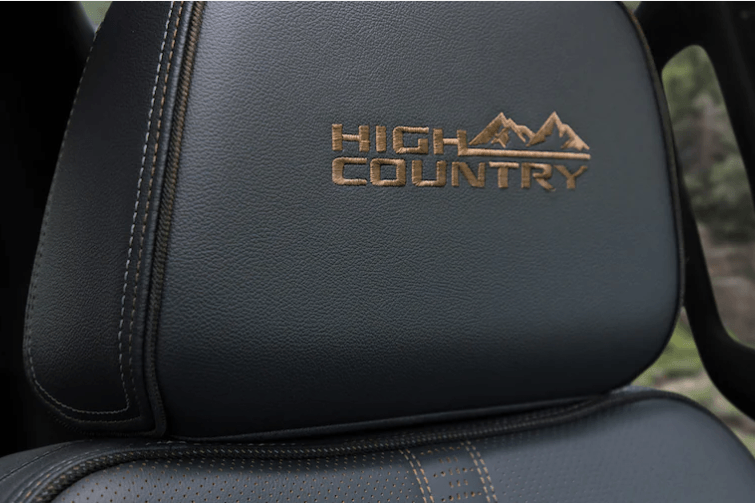 High Country Silverado 1500 seat headrest