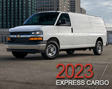 Image linking to chevy express van brochure