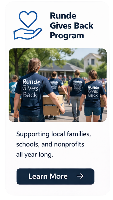 Runde Gives Back