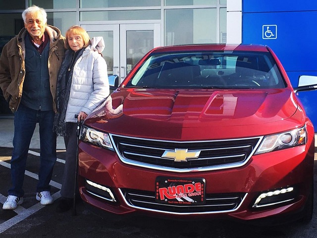 Congratulations to Peggy and George S. from Dubuque on the purchase of this gorgeous 2019 Chevy Impala 2LZ