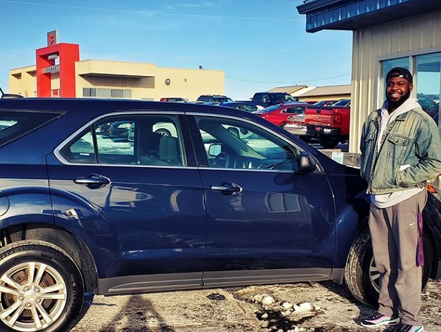 Kevon won't be waiting for Uber anymore  He got his Chevy Equinox from Matthew Gil at Runde PreDriven